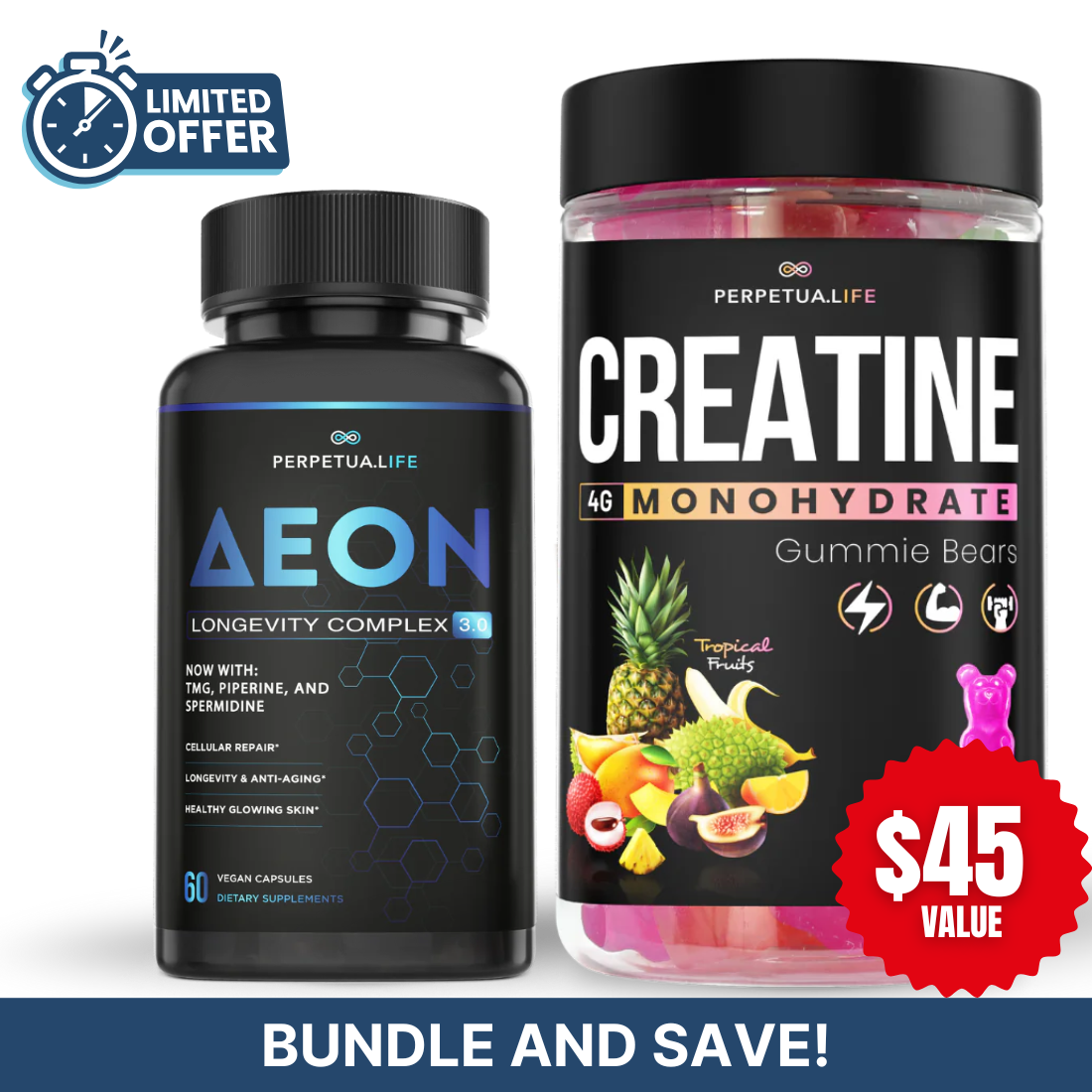 NAD+ NMN Liposomal Anti Aging Supplement Complex AEON with Nicotinamide DUO™